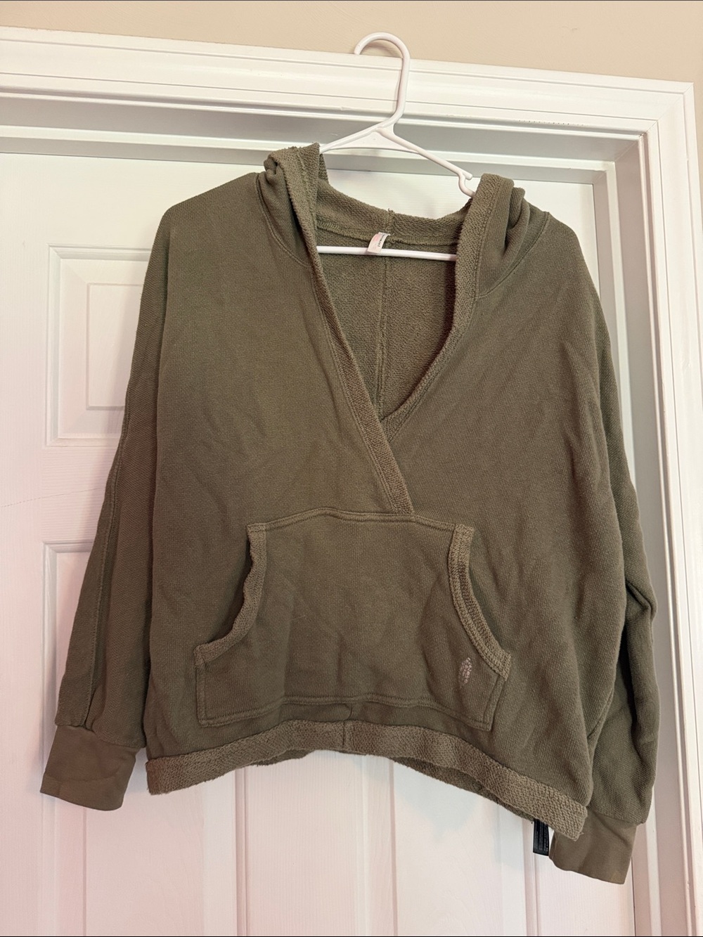 FP Movement by Free People Olive Green Hooded Pullover